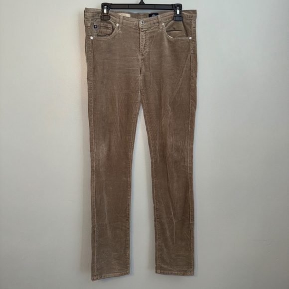 Adriano Goldschmied AG The Stevie Slim Straight Corduroy Jeans Pants Size 29 R - Picture 1 of 6